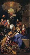 Maino, Juan Bautista del Adoration of the Magi painting